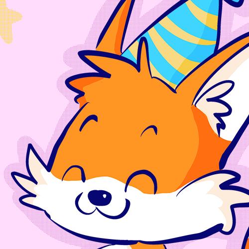 daniela schreiter comic Fuchskind fox happy birthday
