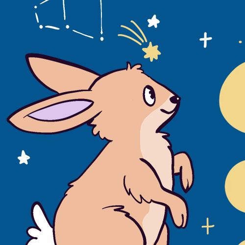 daniela schreiter comic Fuchskind lunar luna new year Neujahr Mond Hase Rabbit Cat Katze
