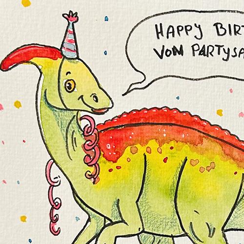 daniela schreiter Illustration Dino